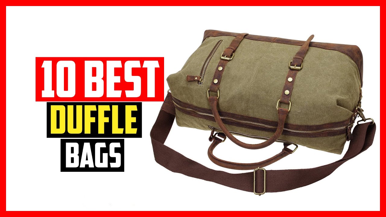 ✅Top 10 Best Duffle Bags for Men 2025