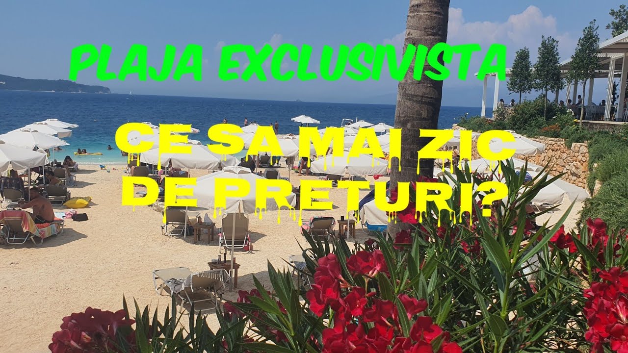 Ksamil/Albania, plaja Shpella/ am mers pe cea mai fitoasa plaja(Arameras)din zona(preturi bomba)