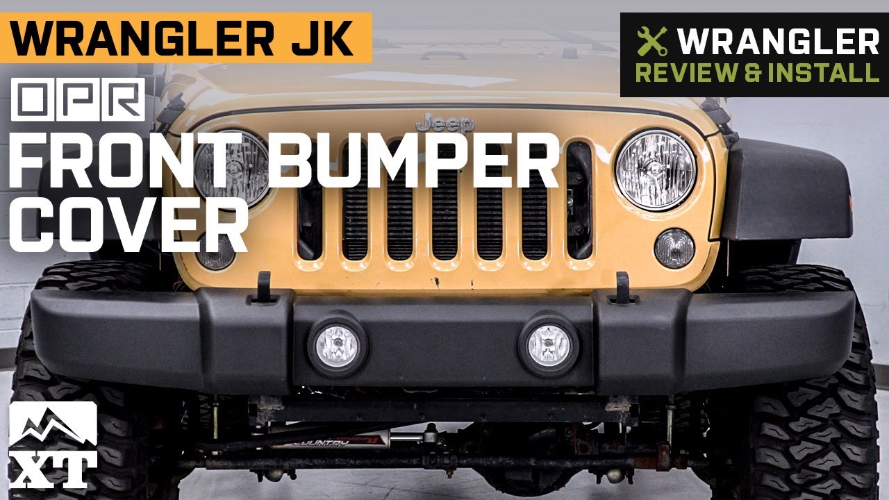 Jeep Wrangler JK OPR Front Bumper Cover with Fog Light Openings Review & Install
