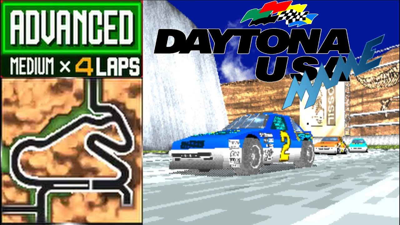 Daytona USA MAME: Number 2 Car (Advanced) (1st)