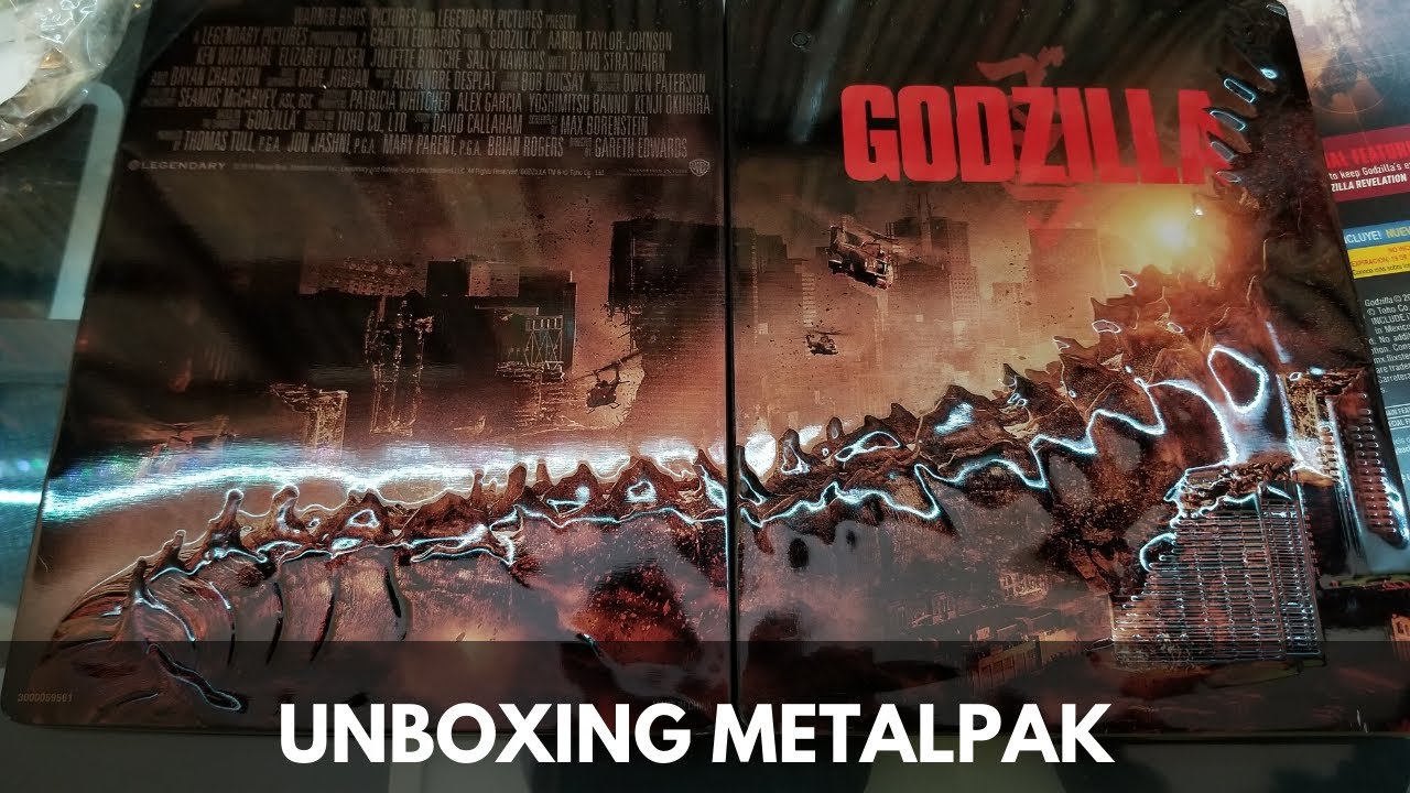 Unboxing Godzilla MetalPak and Jumanji Next Level