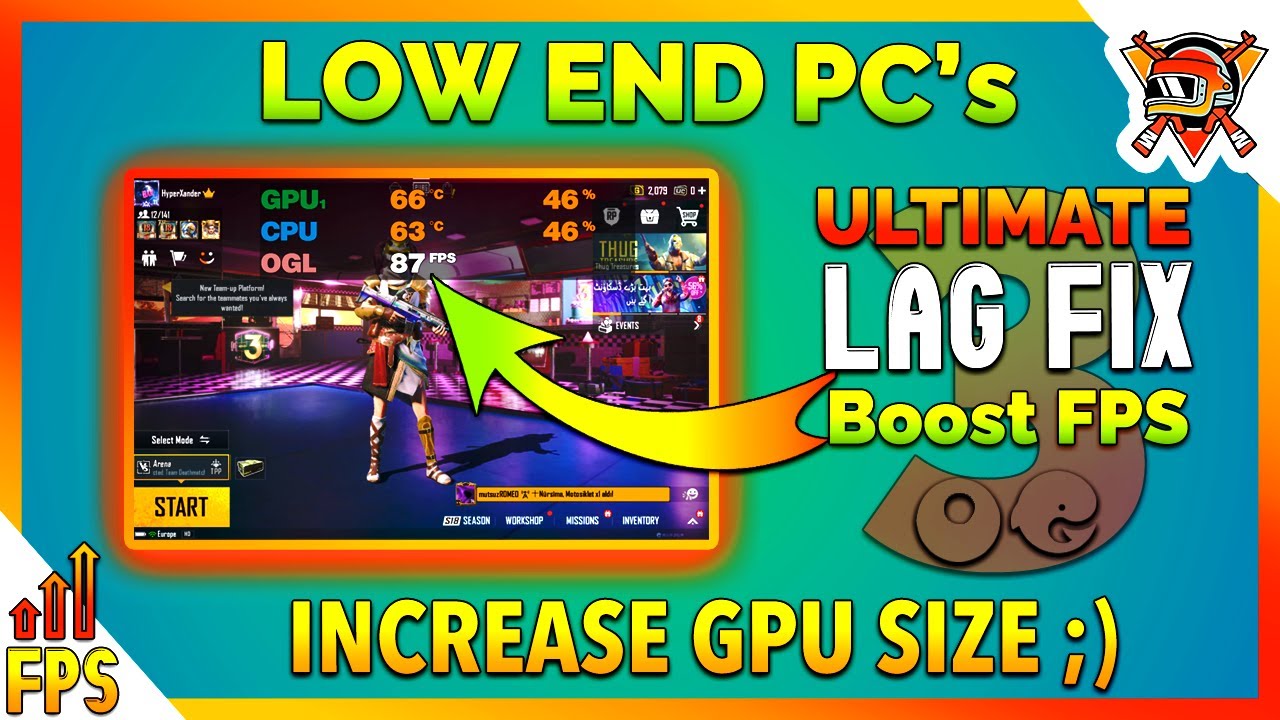 Gameloop Lag Fix 2021 & Best Setting For Low End PC | Lag Fix For 4gb, 8gb RAM | PUBG Lag Fix(Part3)