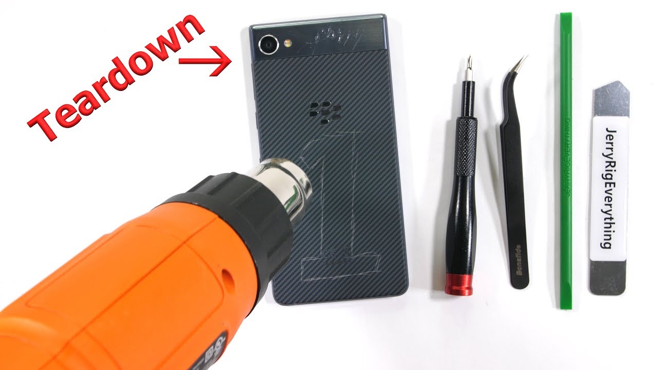 Blackberry Motion Teardown - Do not trust around Water...