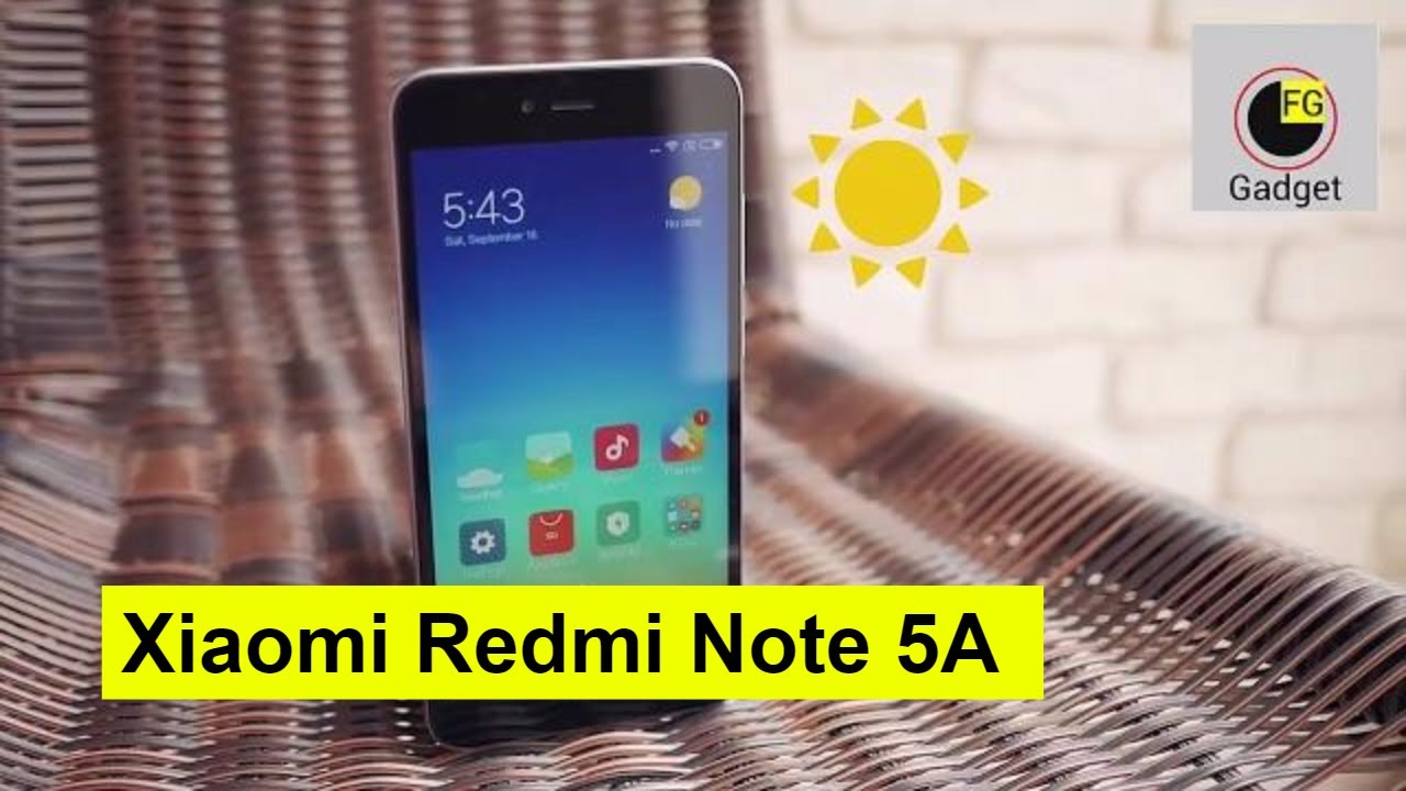 Xiaomi Redmi Note 5A - Review #FGGADGET