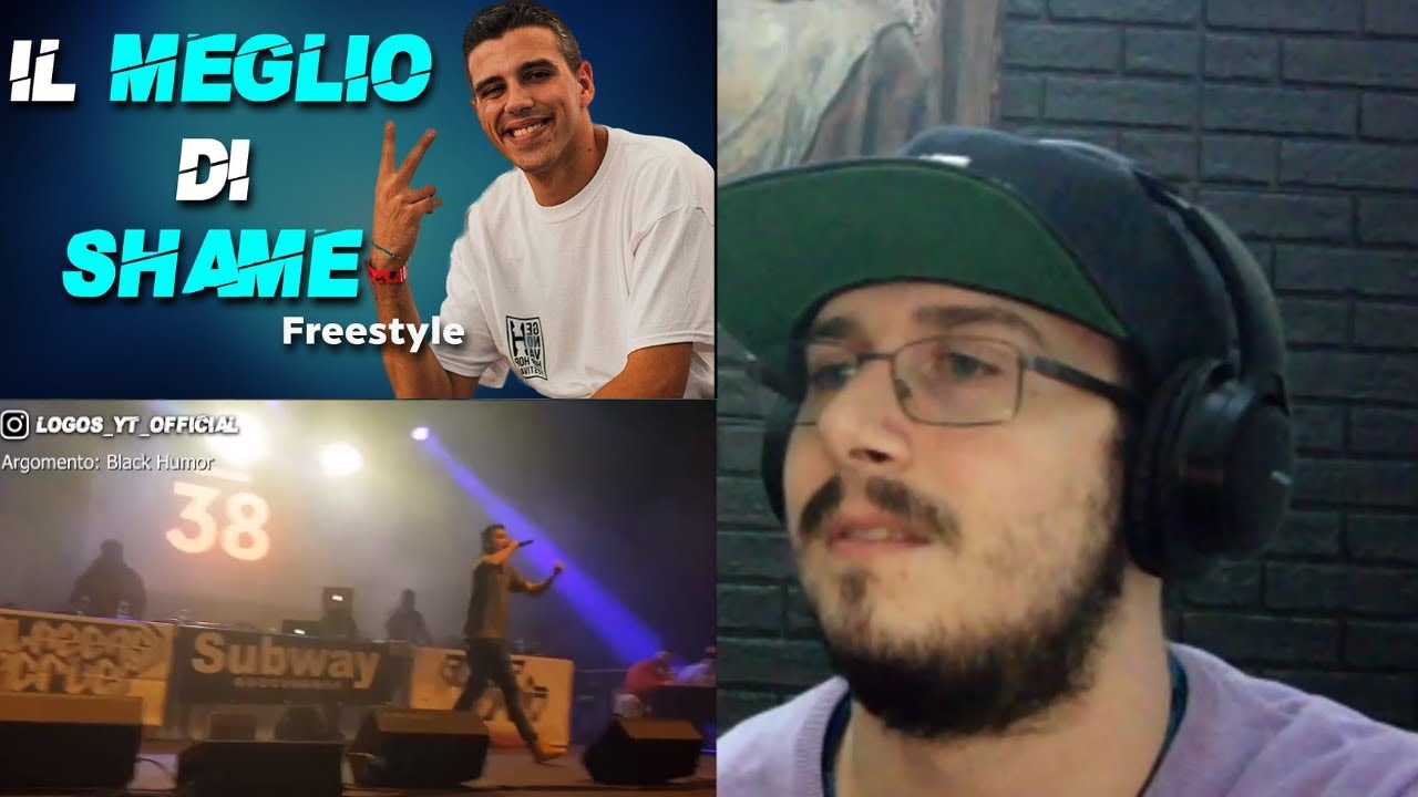 Reazione Il Meglio di SHAME - Mix Battle Freestyle 2020 (Sottotitolato)
