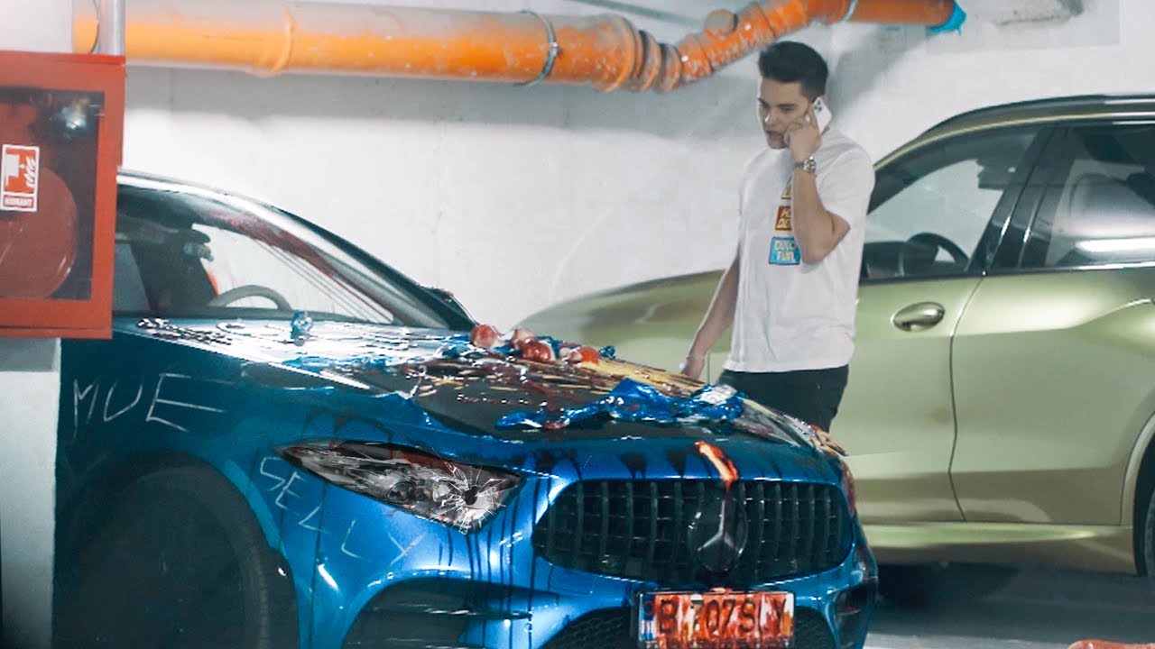 PRIETENII MEI TERMINATI MI-AU DISTRUS MERCEDESUL