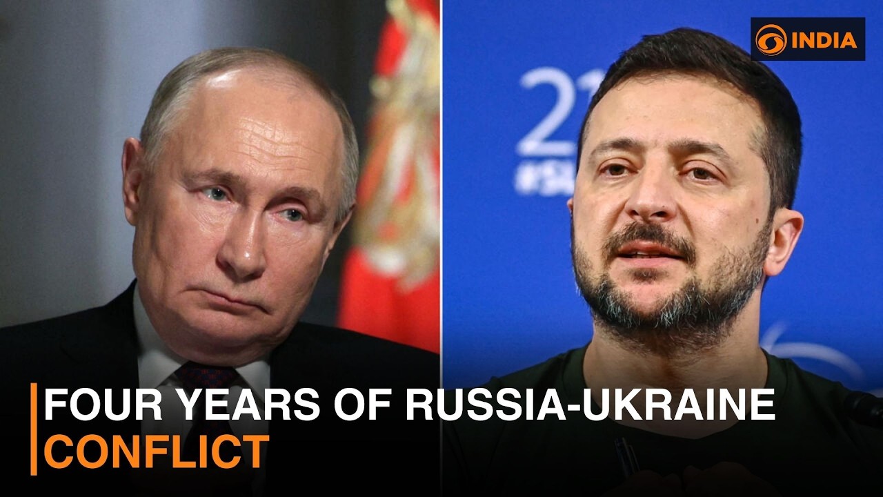 Four years of Russia-Ukraine conflict and more news | DD India Newshour