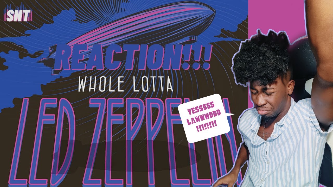 Oooooohhhh LED ZEPPELIN  'Whole Lotta Love' Reaction!!!! || #SILENTNYTREACTS