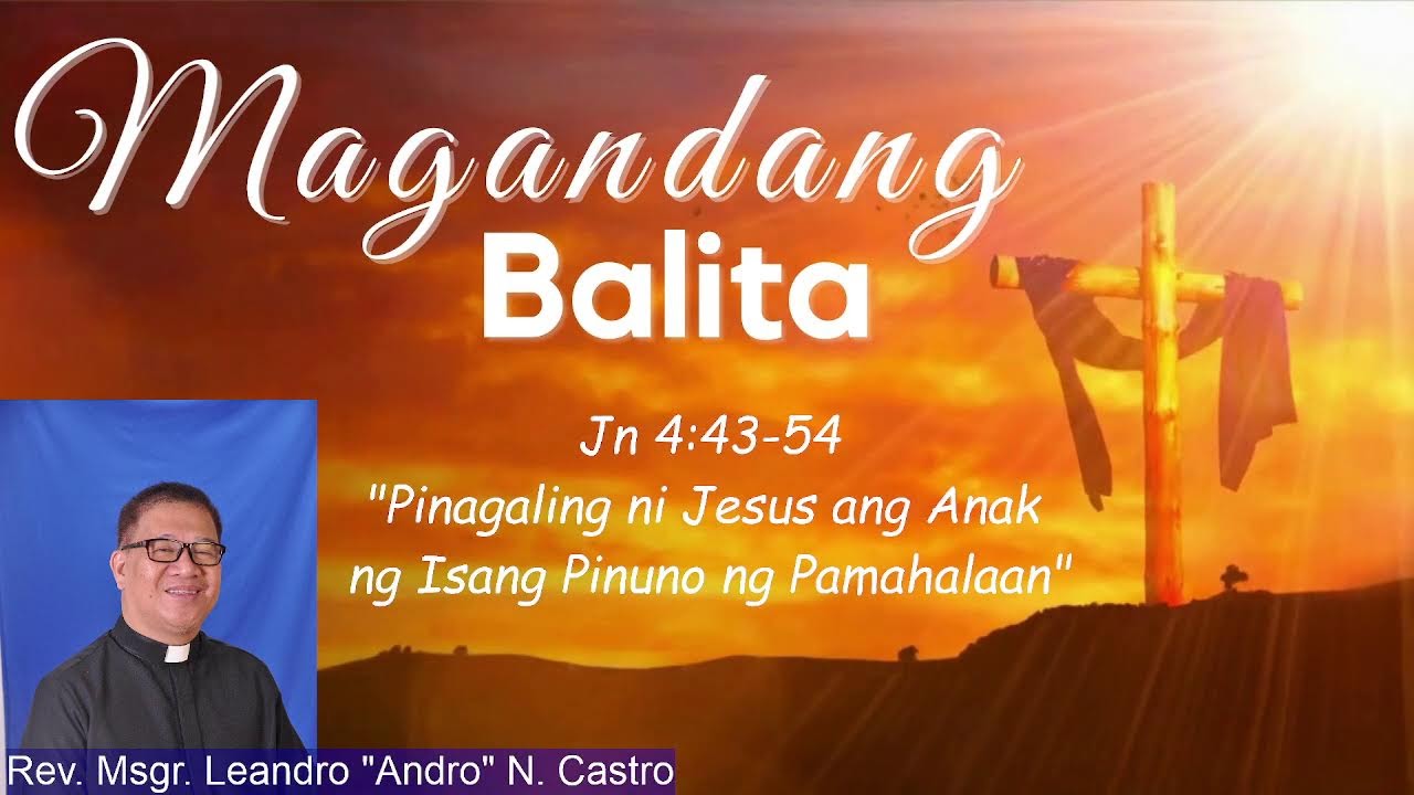 MAGANDANG BALITA