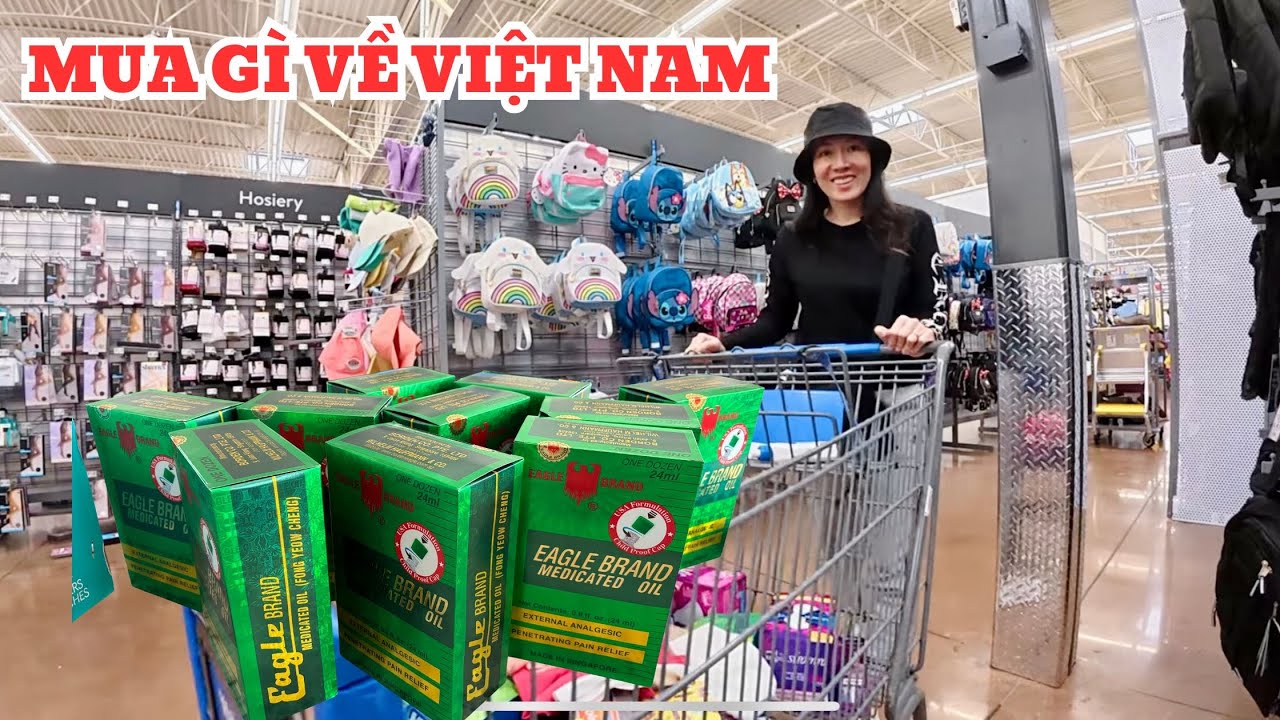 Ở MỸ VỀ VIỆT NAM THÌ MUA GÌ || ĂN GÌ Ở MỸ