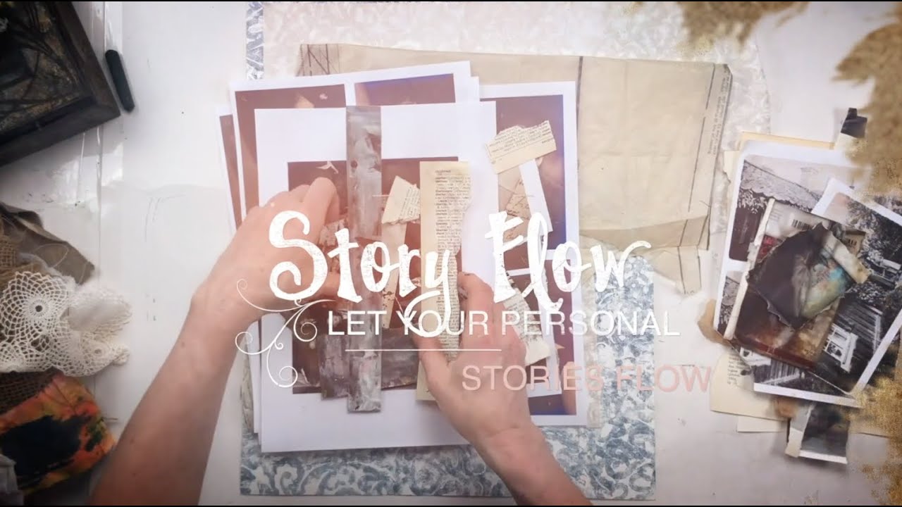 Story Flow   An Online Mixed Media Workshop with Jenny Grant