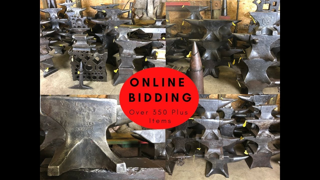 The Greatest Forging & Black Smith Tool Auction in the Country - Bidding Opportunity of a Life Time