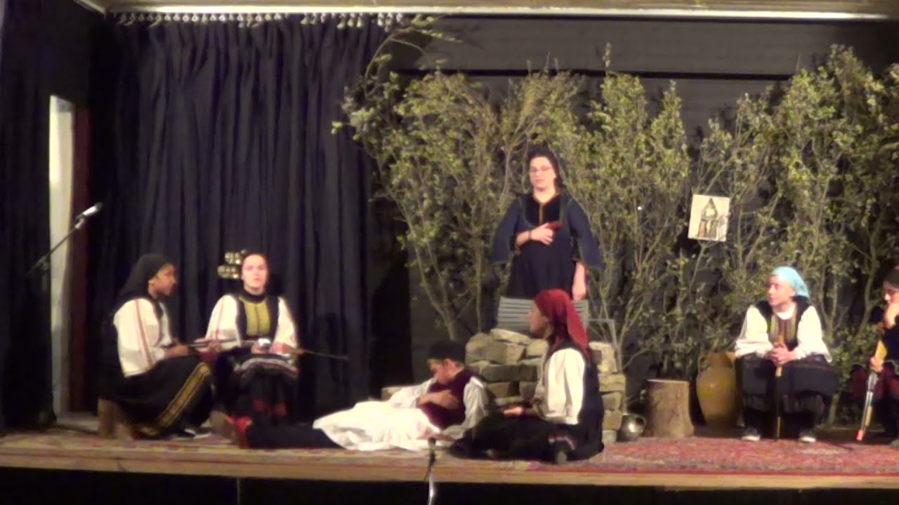 Ο χορός του Ζαλόγγου θεατρικό έργο από τους μαθητές του Γυμνασίου Δουραχάνης