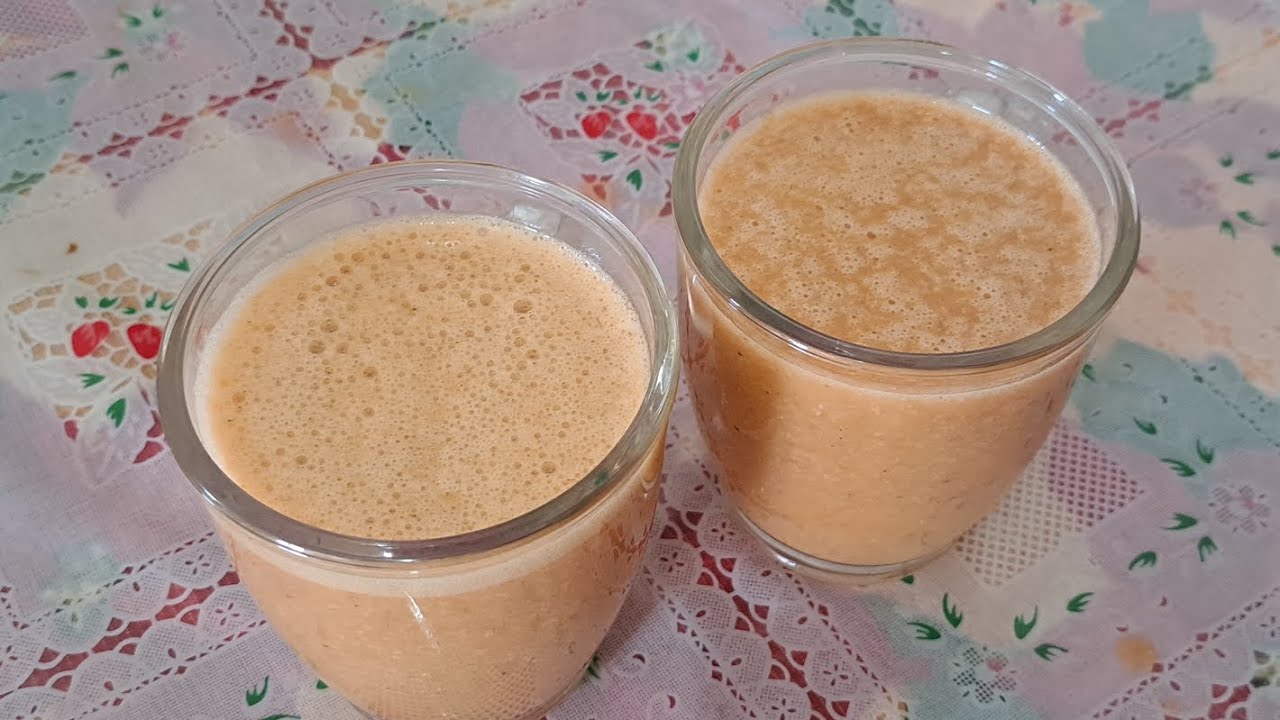 Vitamina de Cenoura com Banana