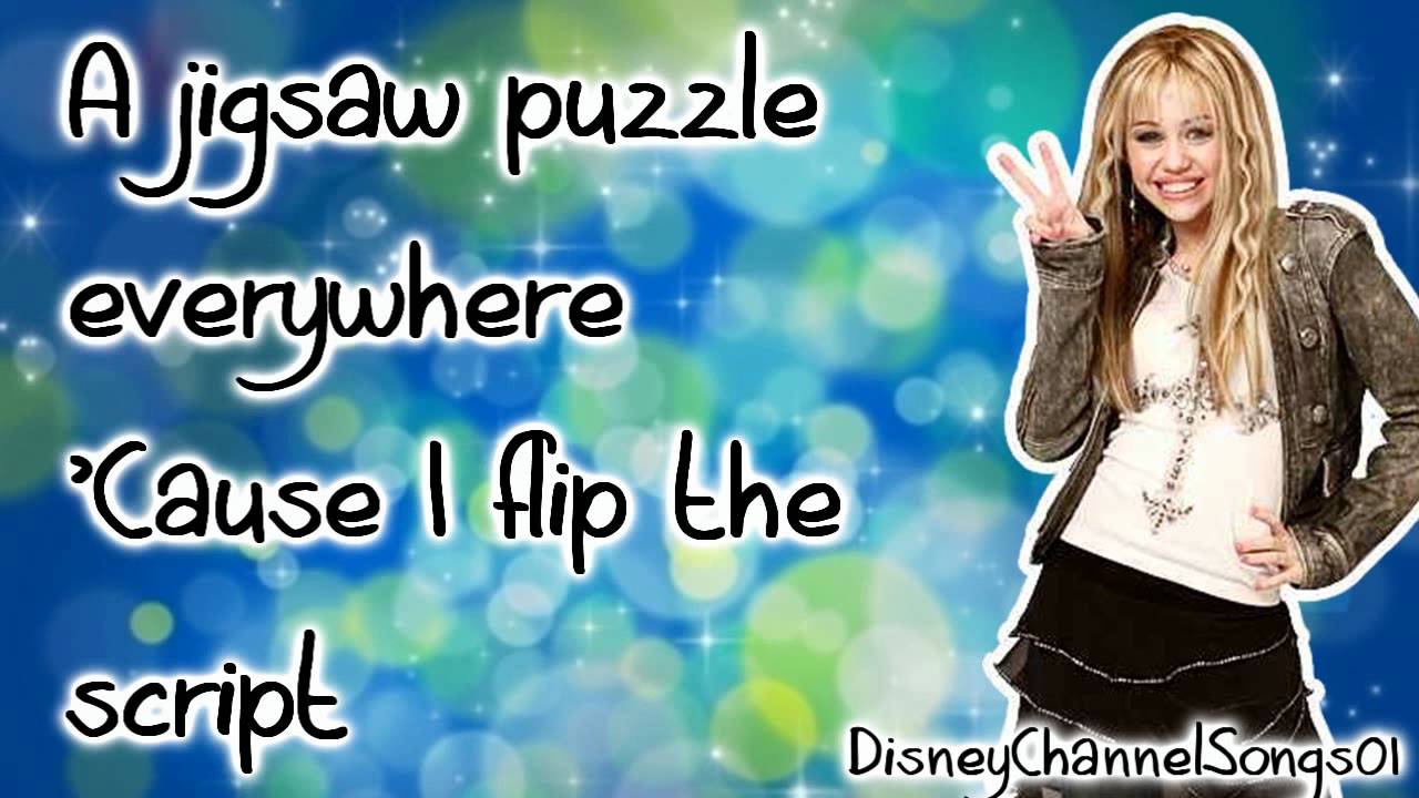 Hannah Montana - The other side of me With Lyrics