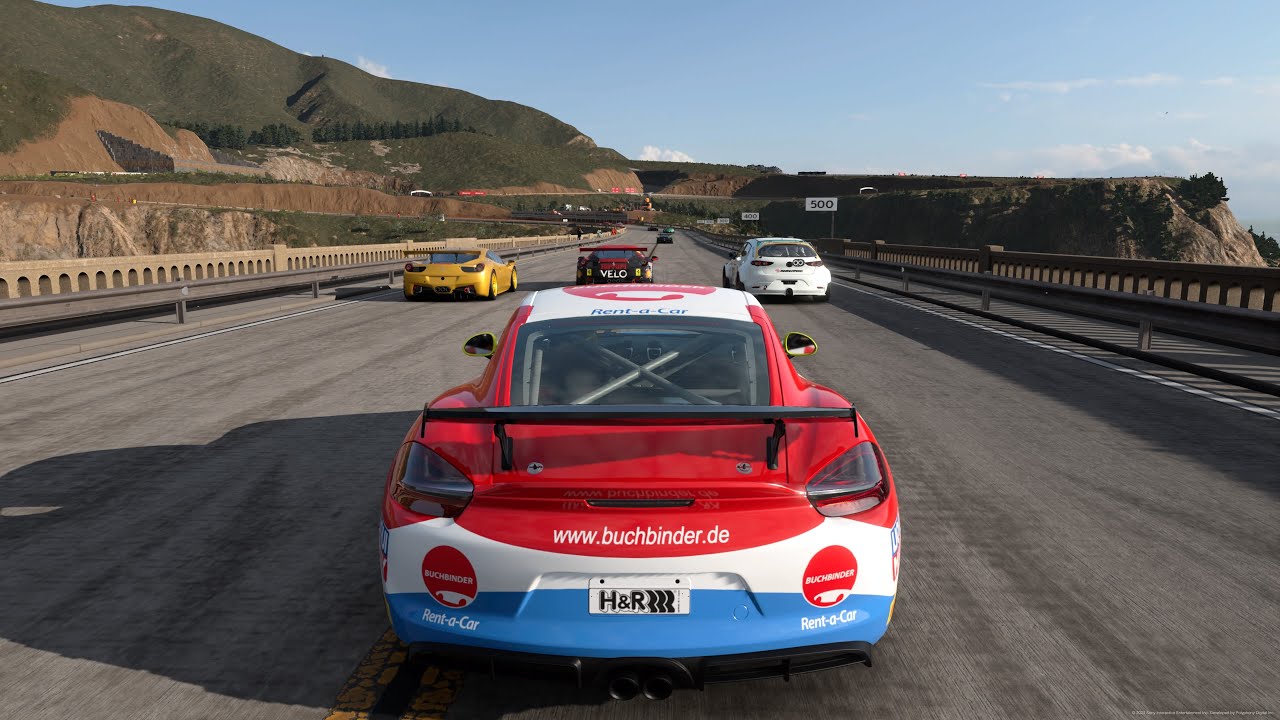 Gran Turismo 7 | Daily Race | Grand Valley - Highway 1 Reverse | Porsche Cayman GT4 Clubsport