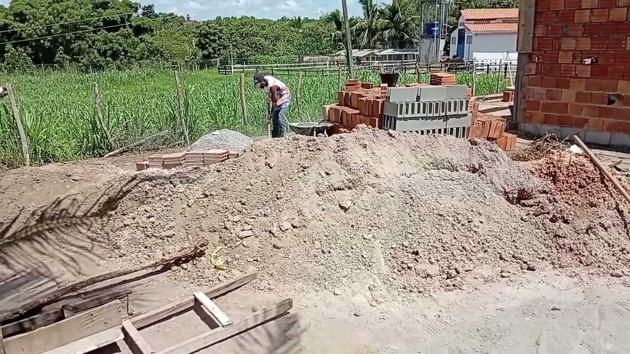 ALVENARIA QUASE PRONTA - OBRA ESTÁ A TODO VAPOR