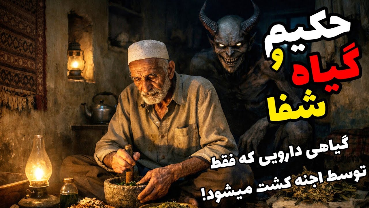 داستان ترسناک حکیم و گیاه شفا : گیاهی دارویی که فقط توسط اجنه کشت میشود !