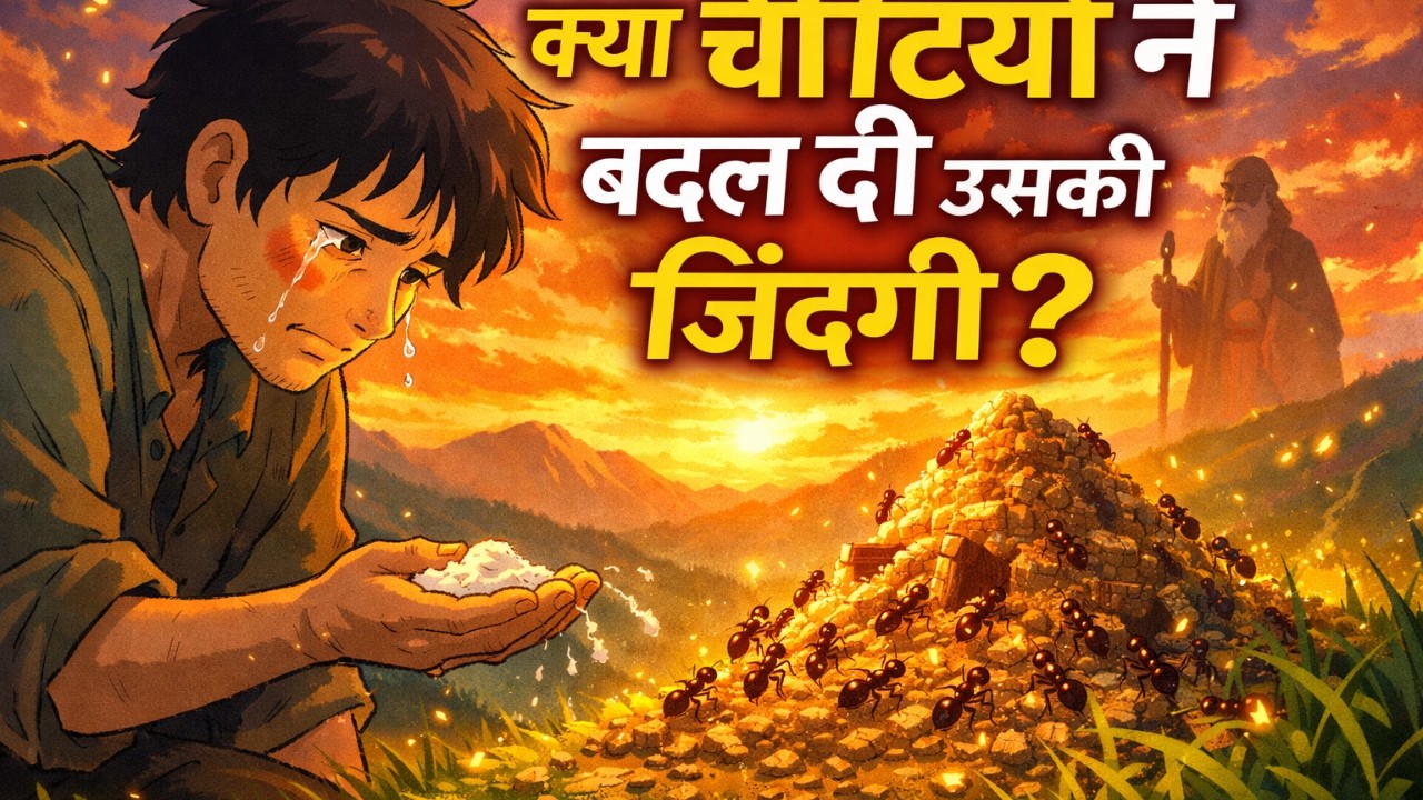 वह अपनी जान देना चाहता था... फिर चींटियों ने सब कुछ बदल दिया।