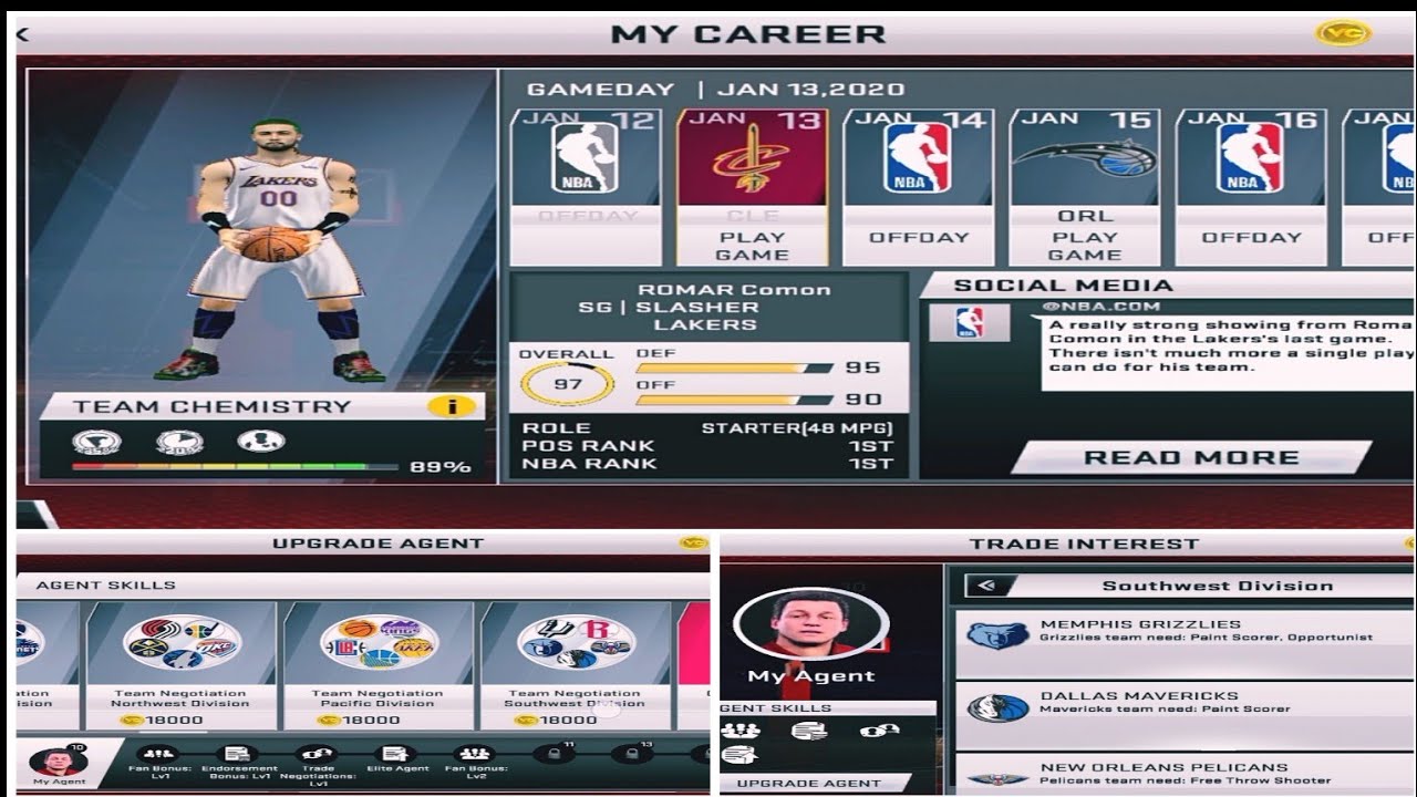 How To Trade MC In My Career Without Game Guardian In | Nba2k20 Mobile | To All Version Tutorial 🏀
