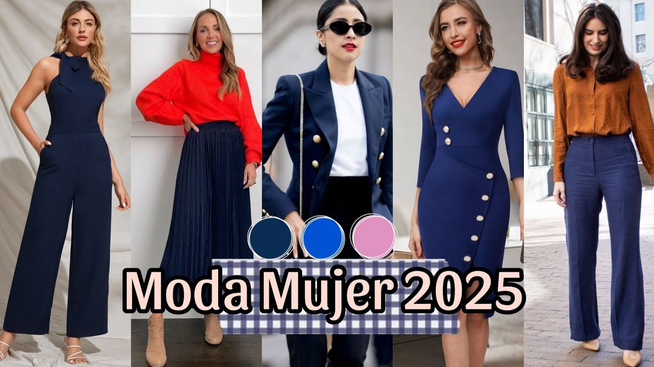 C&Oacute;MO COMBINAR EL AZUL MARINO COLORES QUE COMBINAN CON AZUL MARINO #modamujer