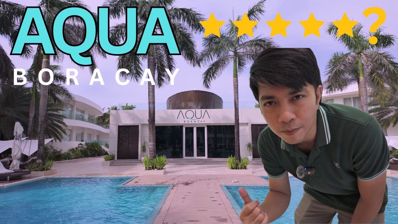 We stayed at the BEST HOTEL (?) in BORACAY Back Beach - We were SURPRISED!!! Aqua Boracay