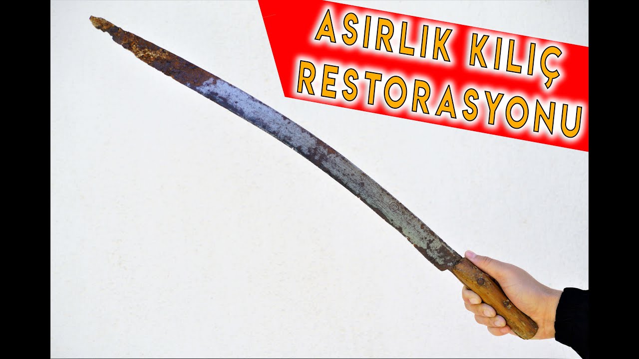KILIÇ RESTORASYONU (150 YILLIK KILIÇ )!!