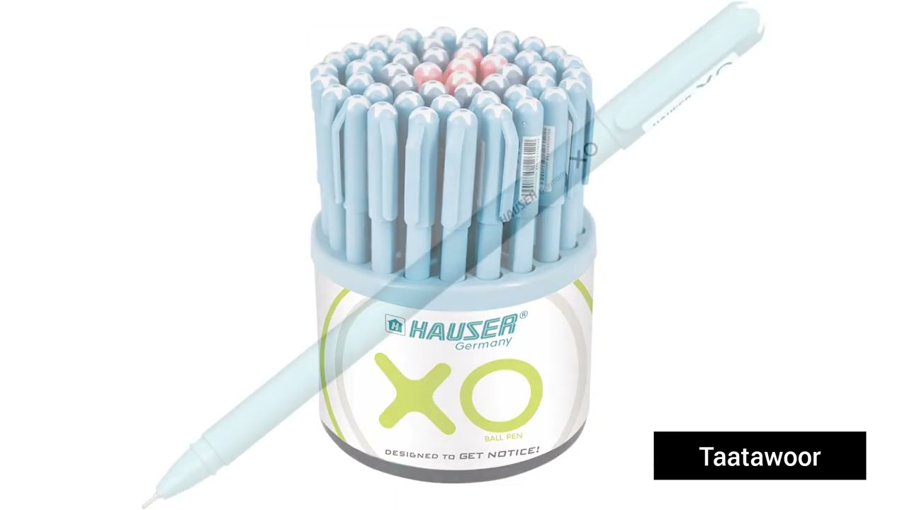 Houser xo blue black red ball pen