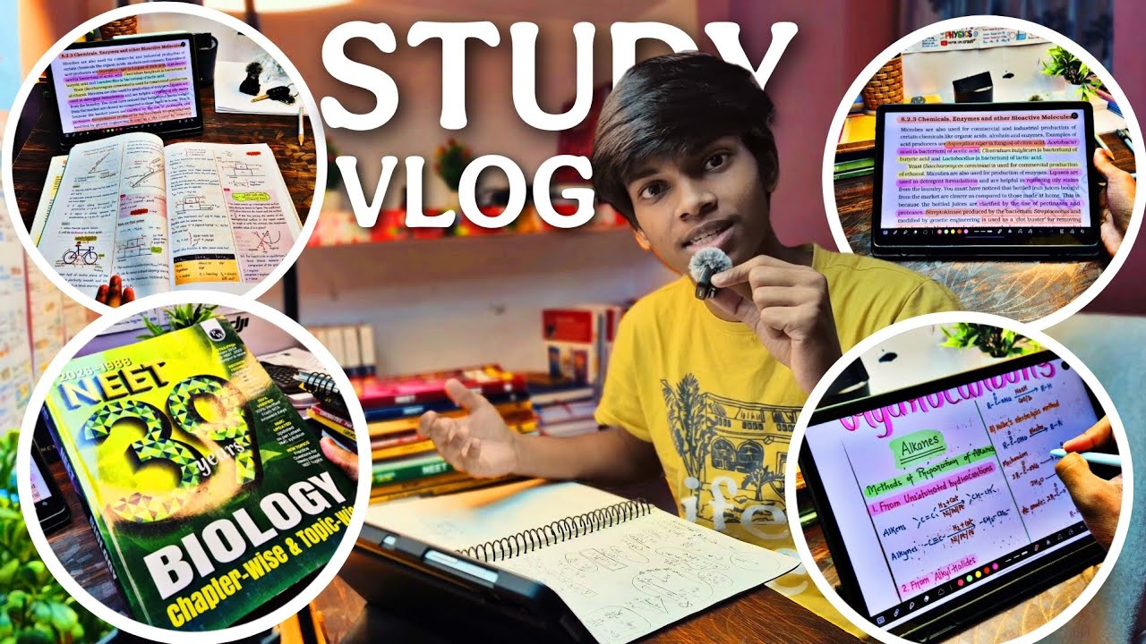 NEET STUDY VLOG AFTER A LONG TIME😍 RE NEET 2026🙃