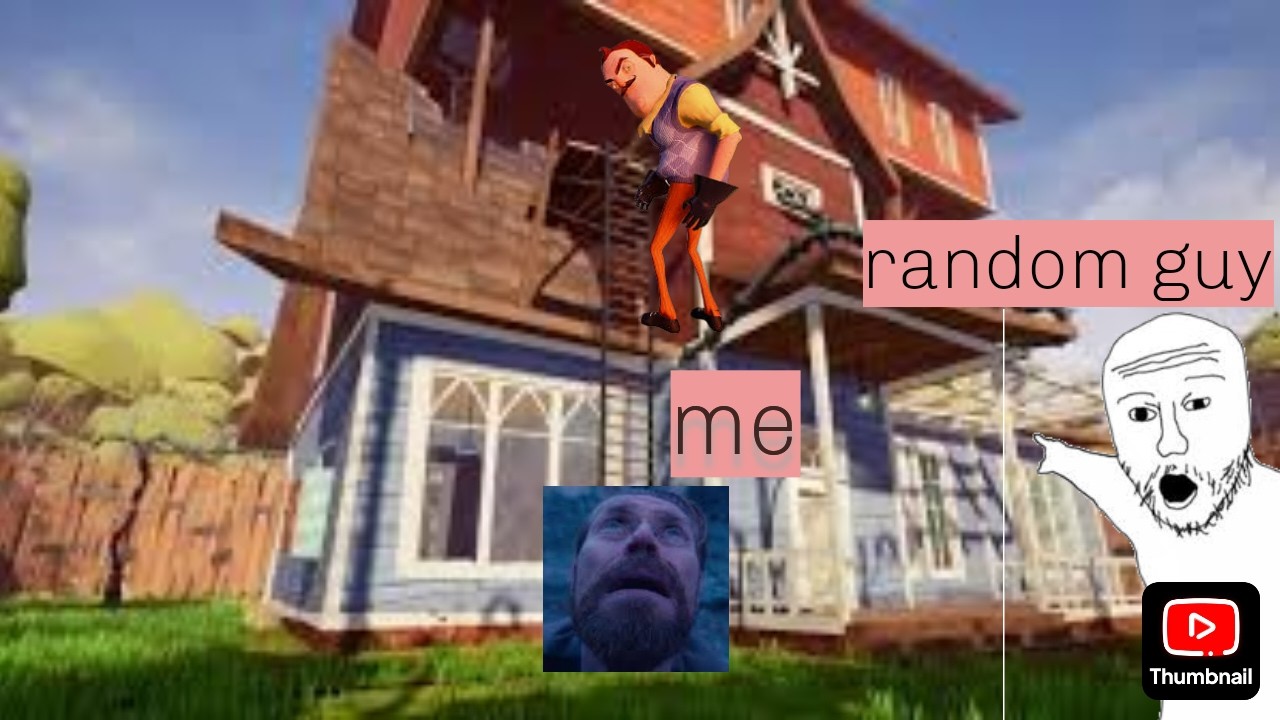 DOES BRO KNOW HOW TO FLY?!?!?! (Hello Neighbour Act 2)