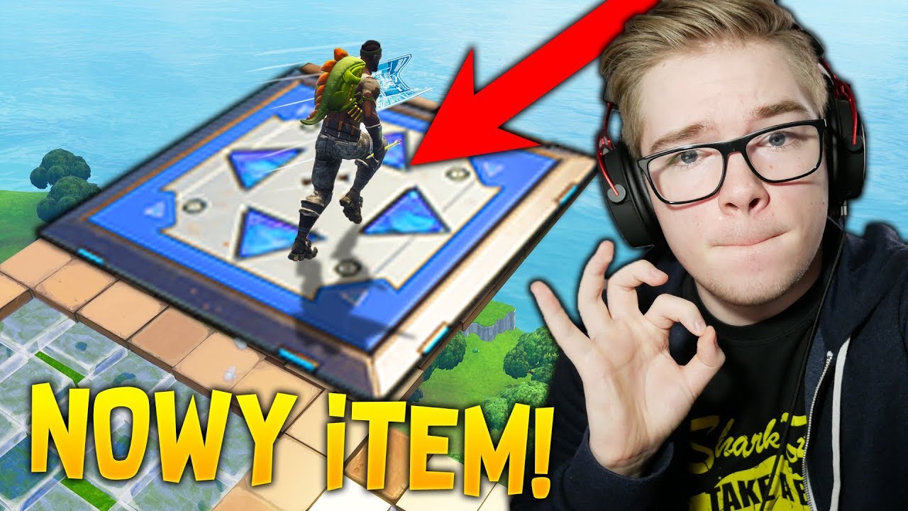 NOWY ITEM! ODBIJACZ! (FORTNITE)