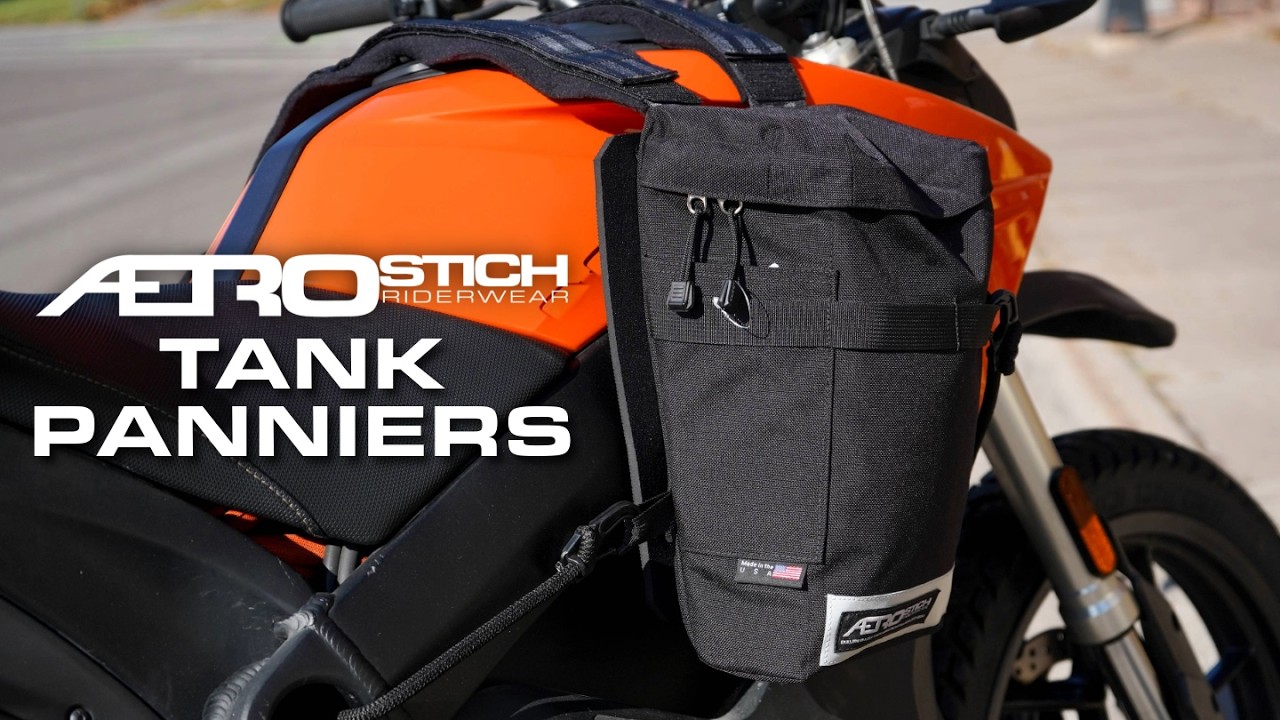 Aerostich Tank Panniers Overview