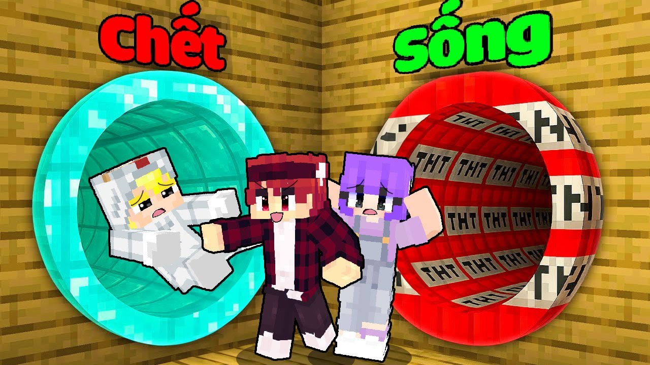Bạn Chọn Sai Cánh Cửa Bạn Sẽ Chết Trong Minecraft!