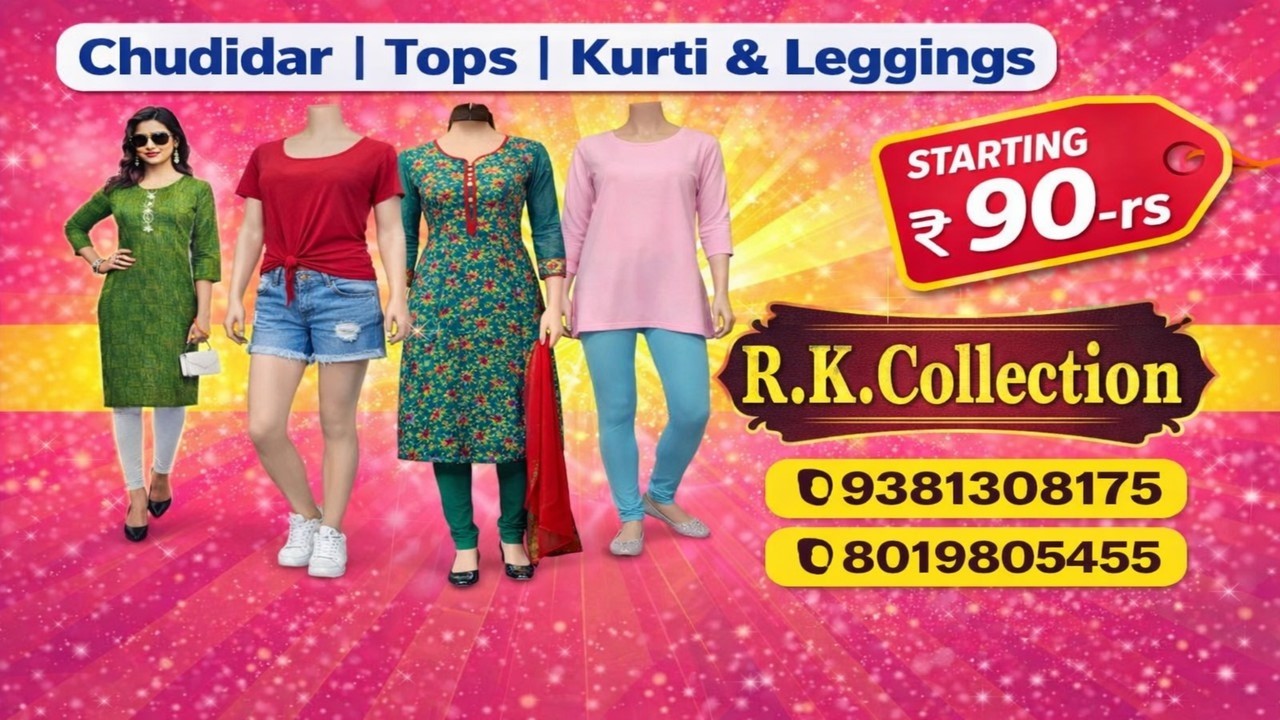 Chudidar | Tops | Kurti & Leggings||STARTING ₹ 90-rsR.K. Collection@startup sutram