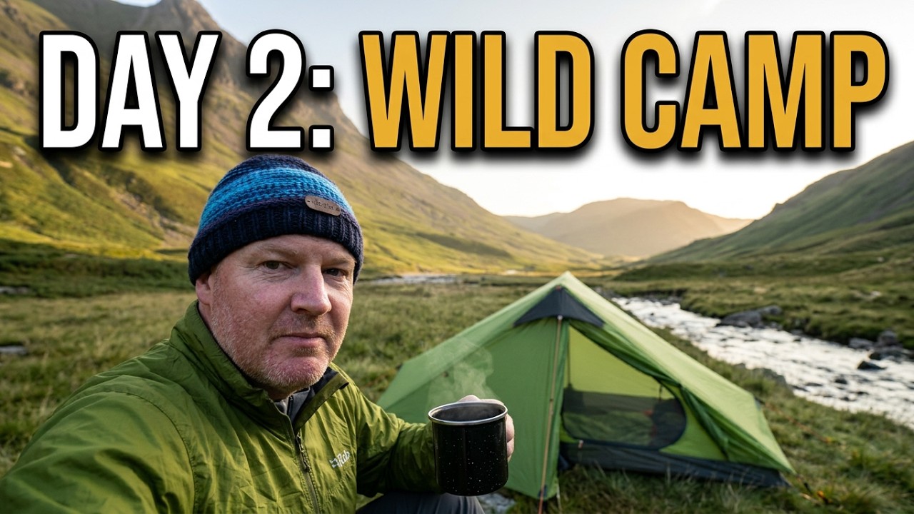 The Cumbria Way -  Day 2 (Coniston to Stake Pass) - Thru Hike UK