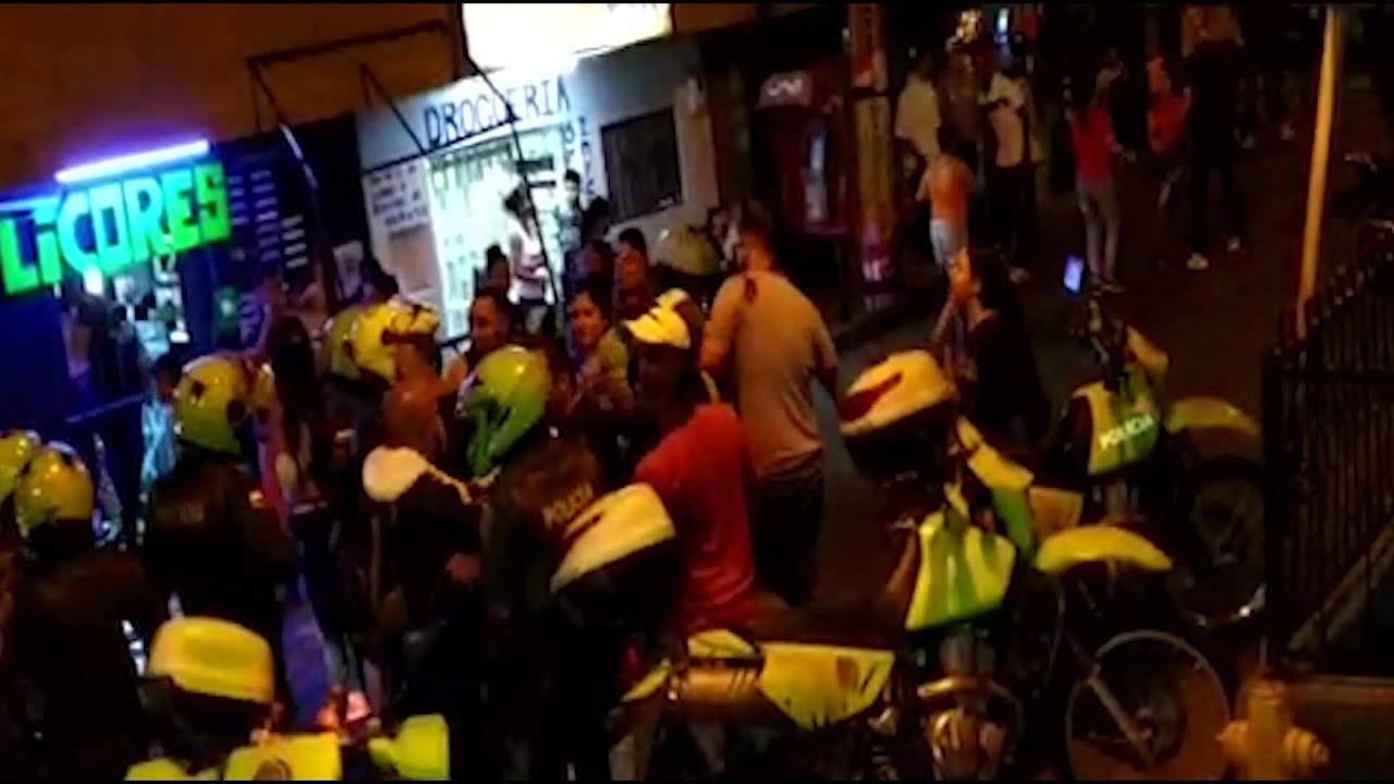 Policía controló intento de asonada en El Picacho - Teleantioquia Noticias