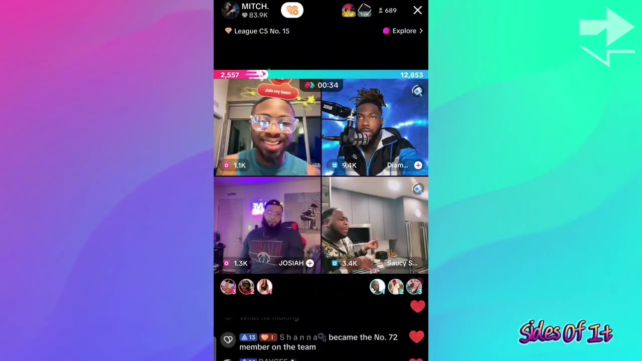 Saucy Santana COOKS for Mitch on LIVE |Featuring Mitch & Friends