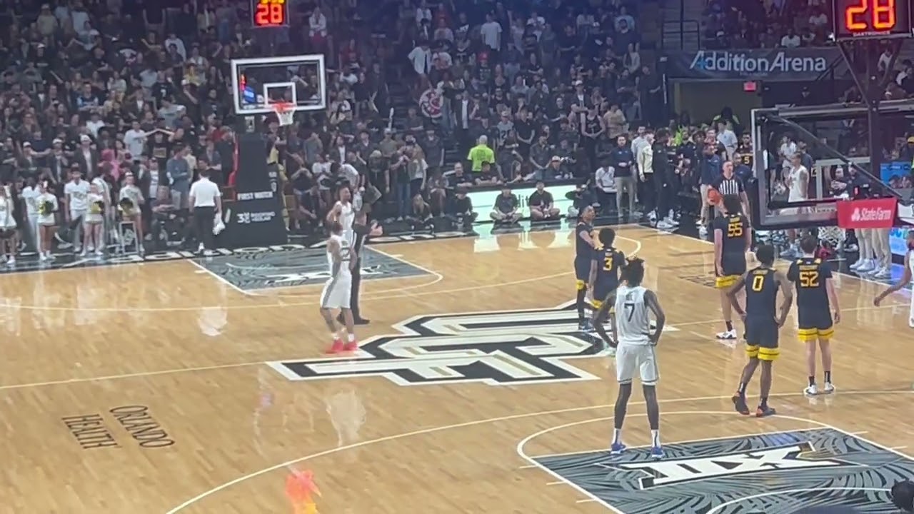 WVU Mountaineers vs UCF Knights, Addition Arena, Orlando Florida 2/14/2026
