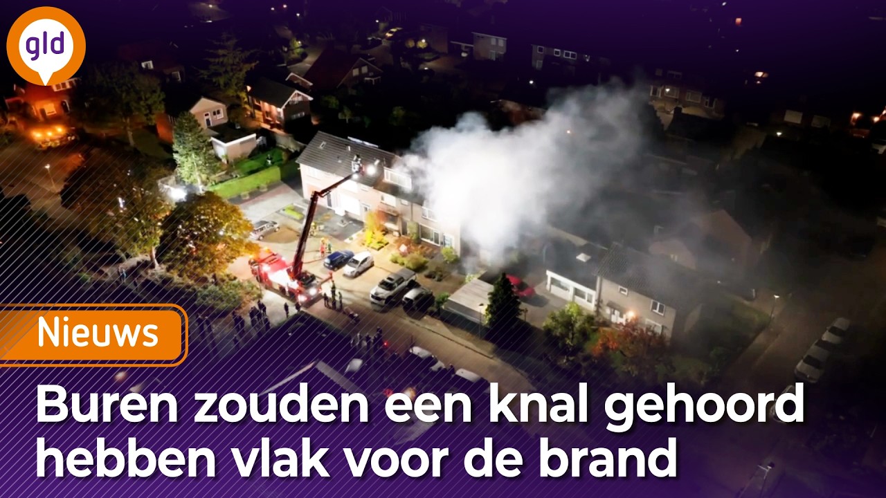 Overleden persoon aangetroffen bij WONINGBRAND