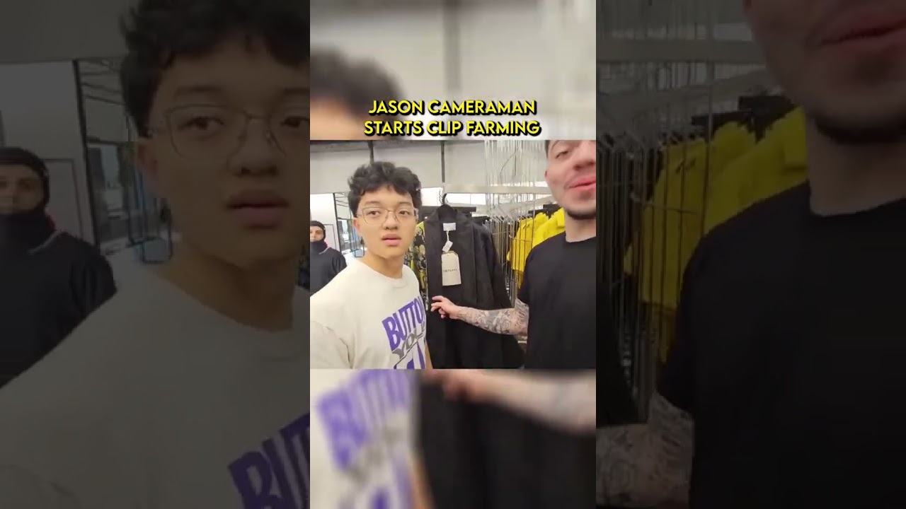 Jason cameraman starts clip farming... 