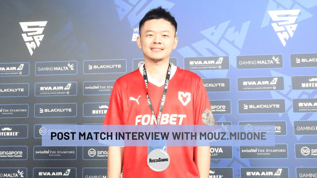 [EN/ID] Послематчевое интервью bersama MOUZ.MidOne - BLAST Slam IV Singapore