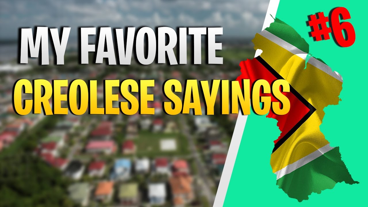 American born Guyanese stumbles through Creolese