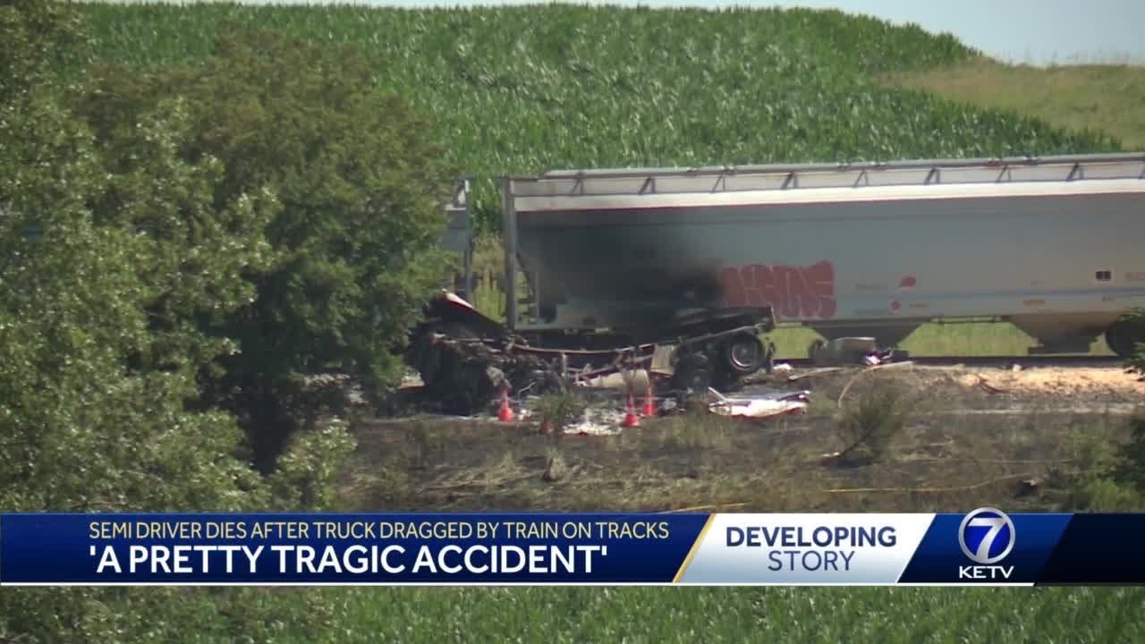 One person dead after collision involving grain truck and train in Iowa
