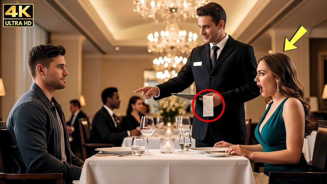 Blind Date Laughed at My Clothes — Then Froze When the Host Said, “Your table is paid for… by him.