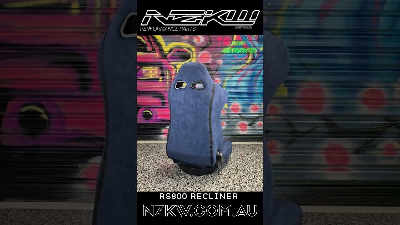 RS800 - BLUE - Recliner Bucket Seats NZKW Australia - Performance Parts