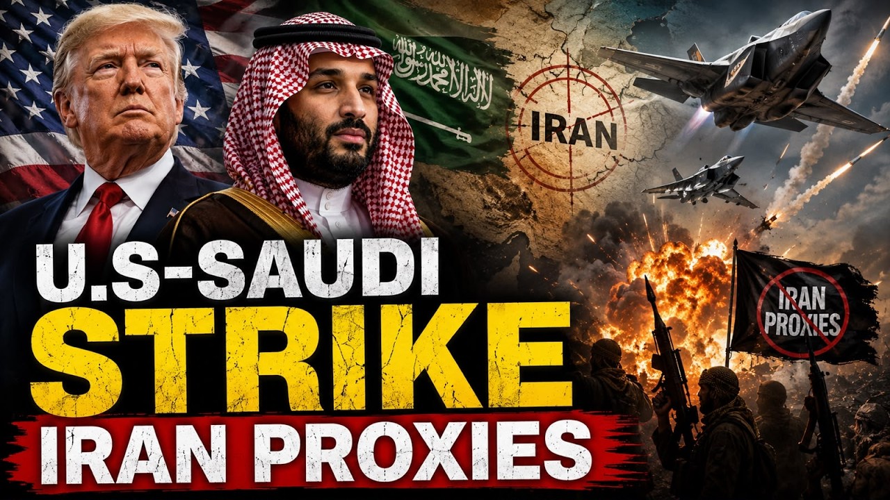 LIVE | US & Saudi Arabia Launch Joint Strikes on Iran-Backed Militias in Iraq | Iran-US War Escalate