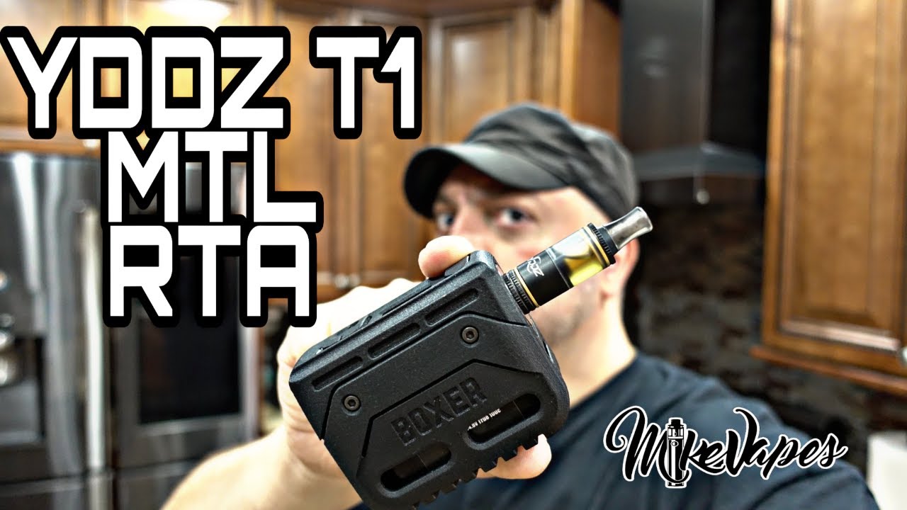 Impressive MTL Vape. YDDZ T1 MTL RTA