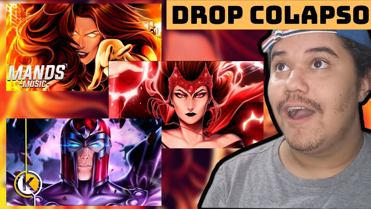 REACT 3 EM 1 - Jean Grey, Feiticeira Escarlate & Magneto (Marvel Comics) Mands, D.Y.A & Okabe | DROP