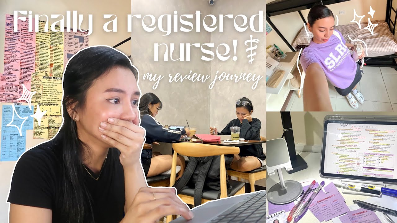 My Nursing Board Exam Review Journey: I am finally a Registered Nurse! 👩🏻‍⚕️🩺✨ | Philippines