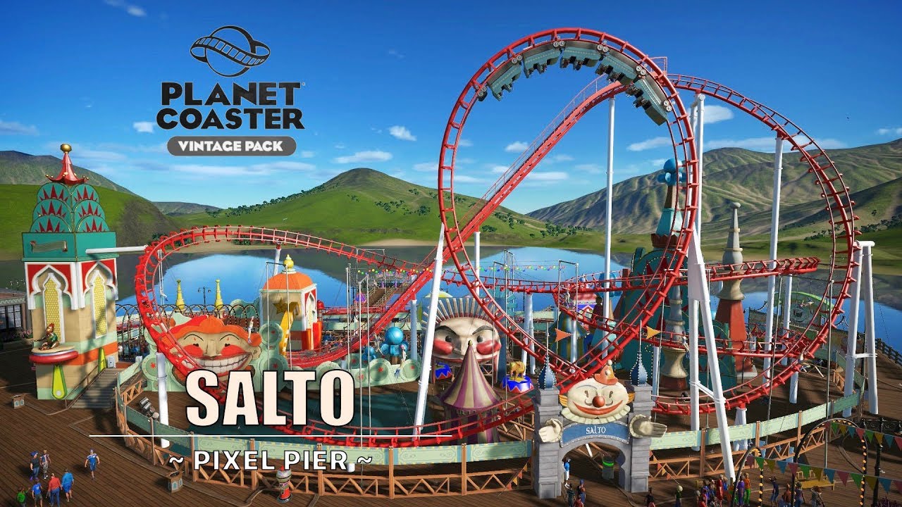 Salto [Steel Coaster] - Vintage Pack | Planet Coaster